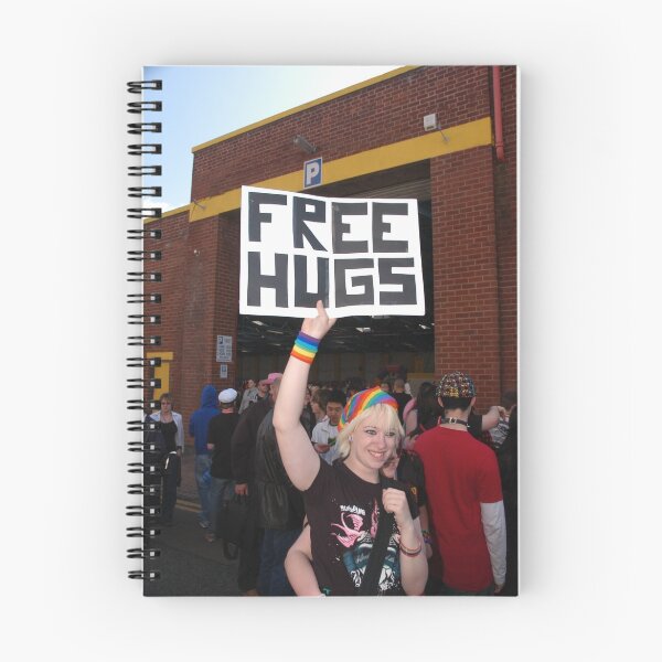 Aperçu de l'œuvre free hugs gal pride b'ham 08 créée et vendue par kitza.