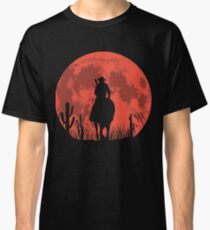 RED DEAL REDEMPTION 2 -RED MOON COWBOY T-SHIRT Classic T-Shirt