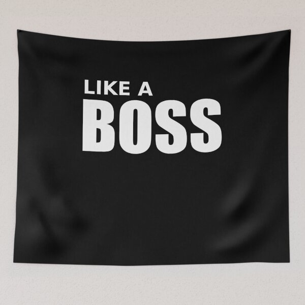 Item preview, Like A Boss - Badass Motivational Funny Boss designed and sold by PrintPress.