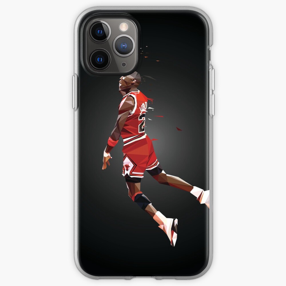 "Michael Jordan Low Poly Art" iPhone Case & Cover by cyberjo50 Redbubble