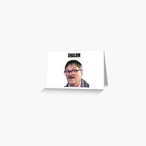 Friday Night Dinner Shalom Greeting Card