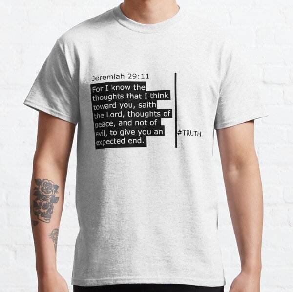 Jeremiah 29:11 Scripture 3.0 range Classic T-Shirt