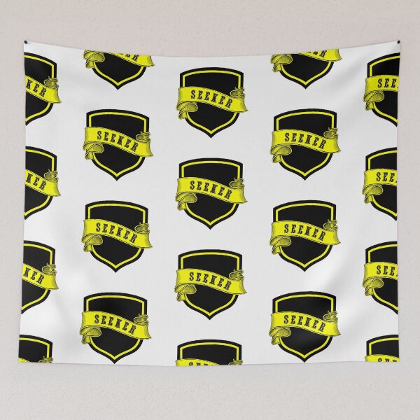 Item preview, Black Yellow Badge 8 designed and sold by starthelostgirl.