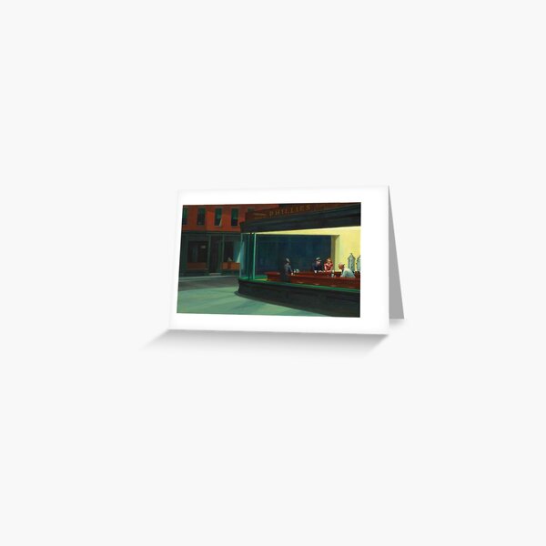 Item preview, Nighthawks Edward Hopper designed and sold by arthistory.