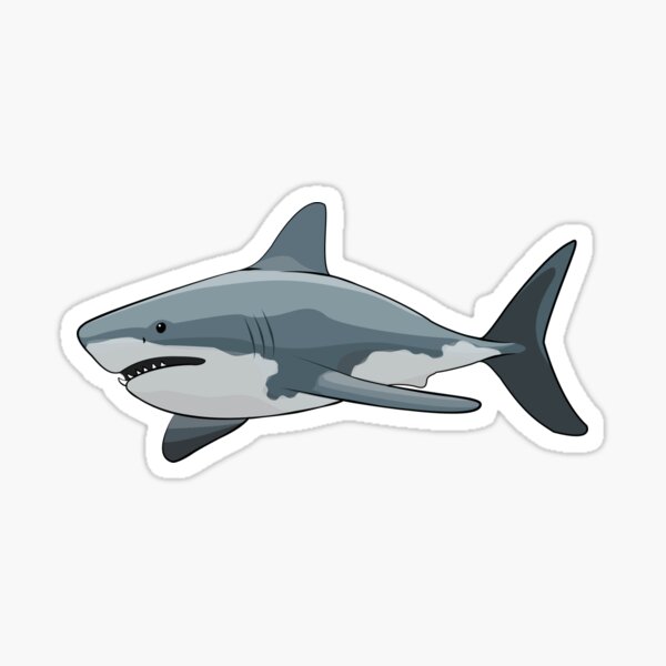 Item preview, Great White Shark designed and sold by Alice Duigan Mussared.
