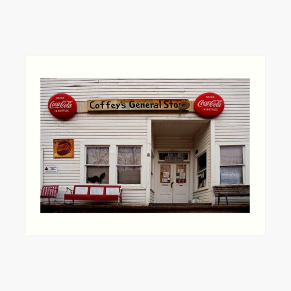 Coffey's General Store Art Print