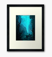 Underwater Glory Framed Print