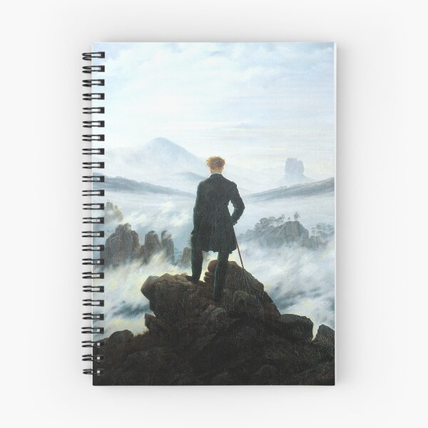 Item preview, The traveler contemplating a sea of ​​clouds by Caspar David Friedrich designed and sold by arthistory.