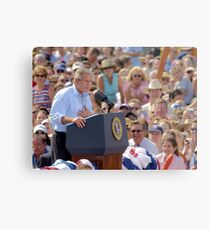 President GW Bush Metal Print