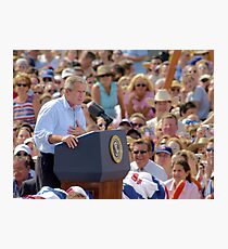 President GW Bush Photographic Print