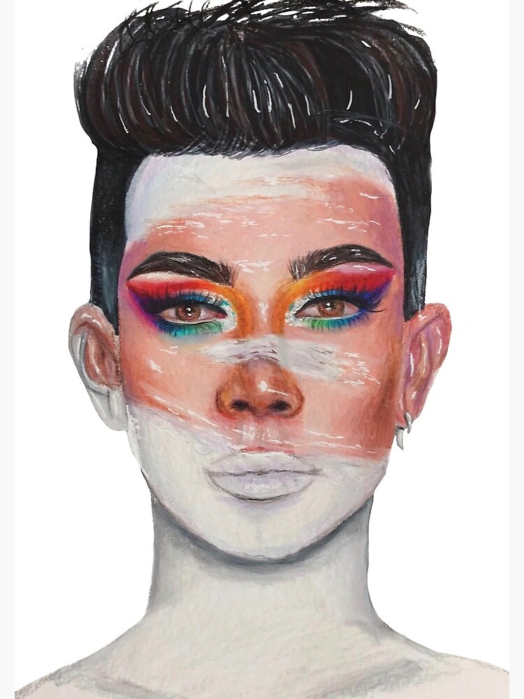 "James Charles: Unleash your Inner Artist" Spiral Notebook by