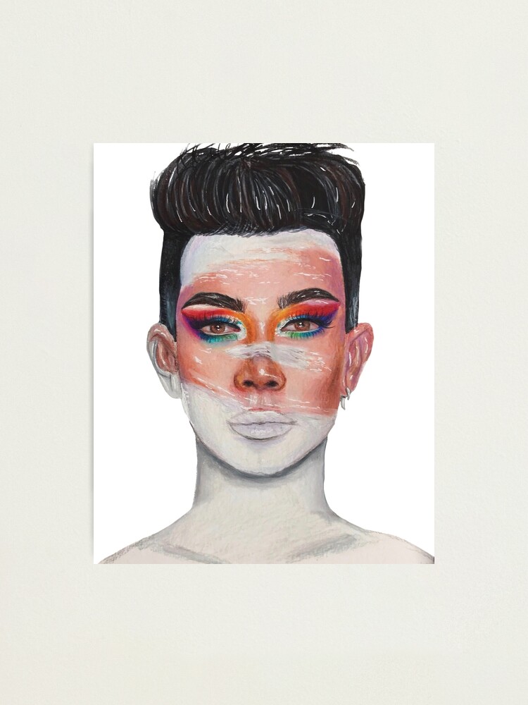 "James Charles Unleash your Inner Artist" Photographic Print by