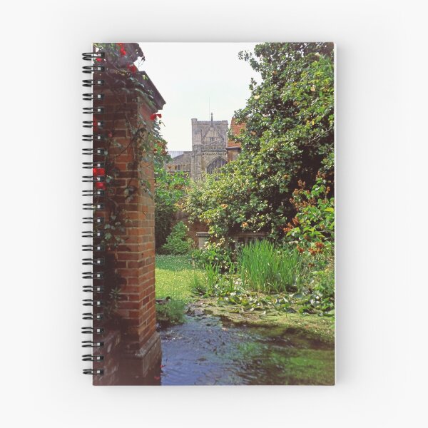 Item preview, Winchester Cathedral Through a Close Garden designed and sold by Priscilla Turner.