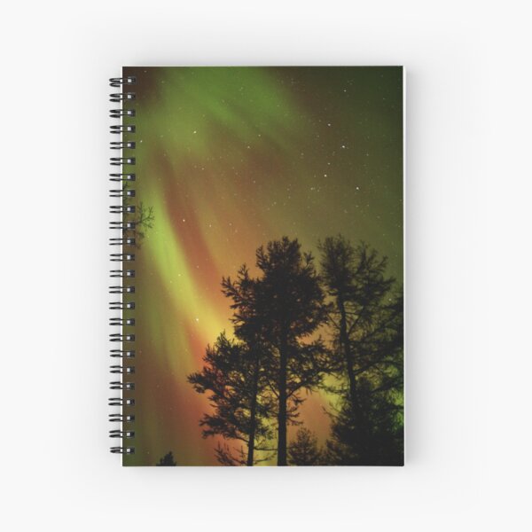 Aurora Borealis - The Northern Lights Spiral Notebook