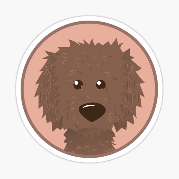 Chocolate Doodle Sticker