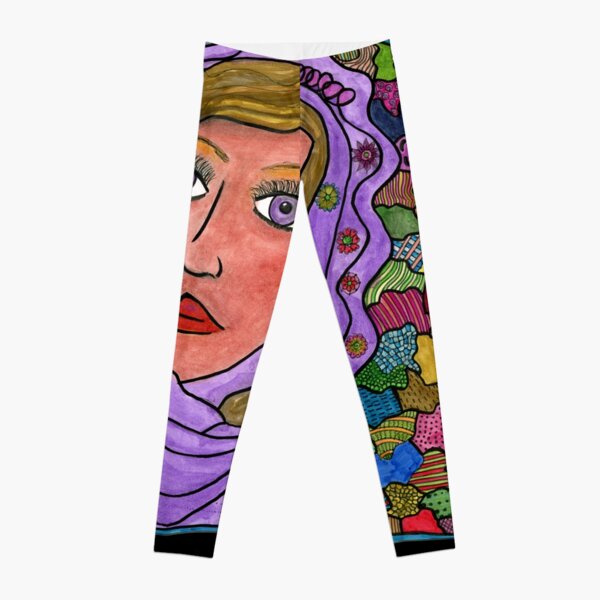 Woman with Veil Leggings