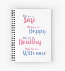Loving Kindness Meditation Spiral Notebook