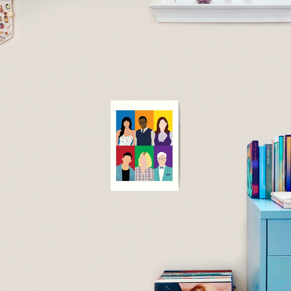 "The Good Place" Art Print for Sale by ehaverstick Redbubble