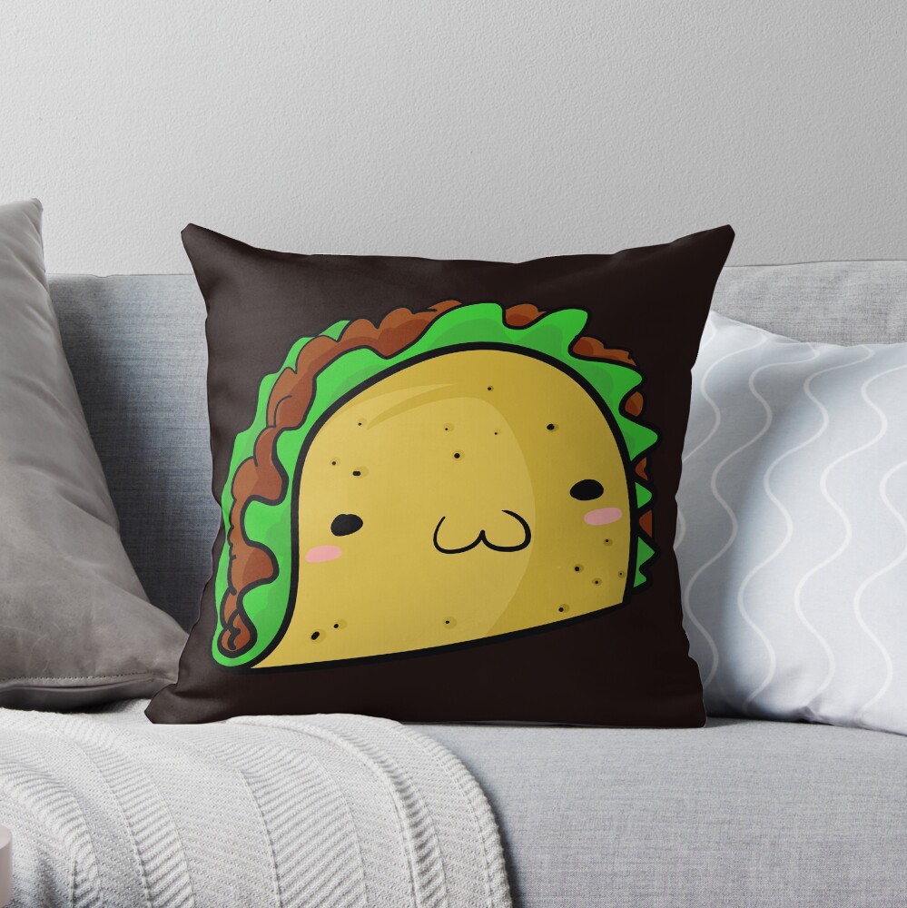 Taco Taco Throw Pillow