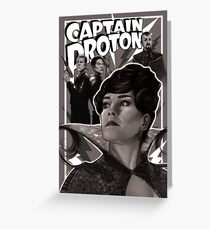 Captain Proton Greeting Card