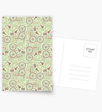 Bicycle Parts Postcards