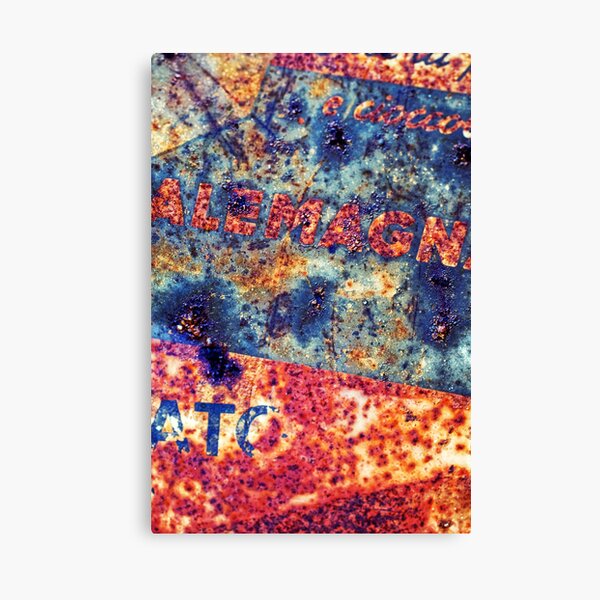 Aperçu de l'œuvre Alemagna - Rusted Abstract créée et vendue par Silvia Ganora.