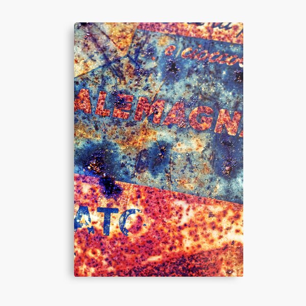 Aperçu de l'œuvre Alemagna - Rusted Abstract créée et vendue par Silvia Ganora.