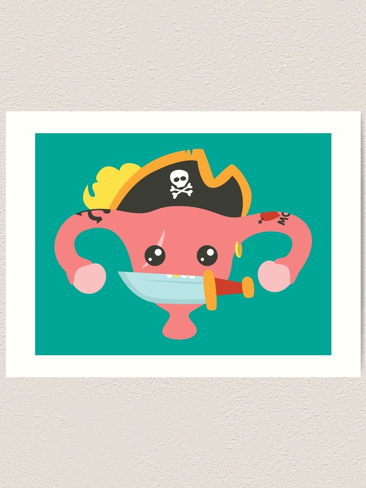 Alternate view of Avast, me hurties Art Print