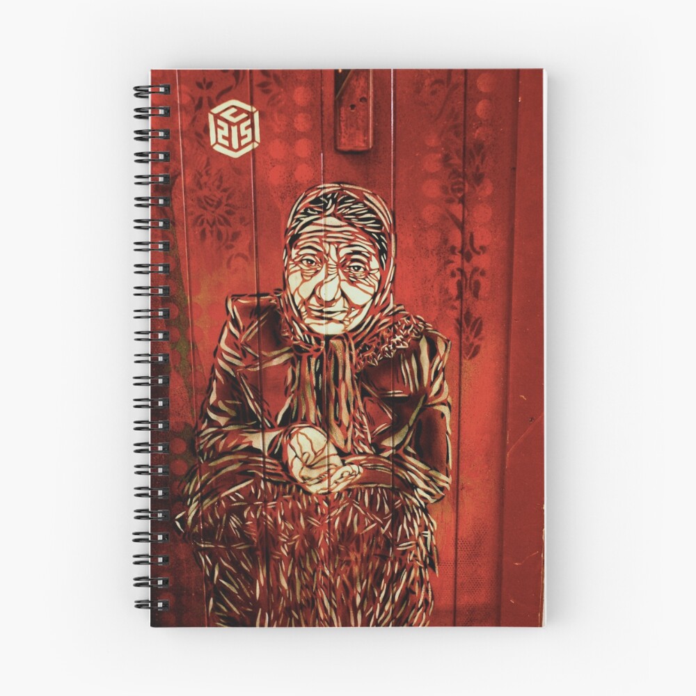 Item preview, Spiral Notebook designed and sold by Kiwikiwi.