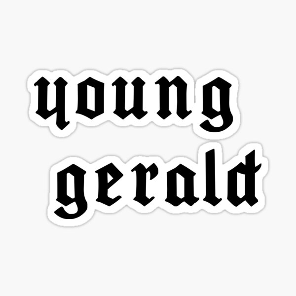 Vista previa del artículo con la obra «joven geraldo», diseñado y vendido por KaiDee.