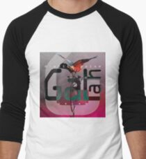 D-White Noise - Galah Merch - Version 0 Baseball ¾ Sleeve T-Shirt