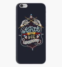 Knit Fast Die Warm iPhone Case