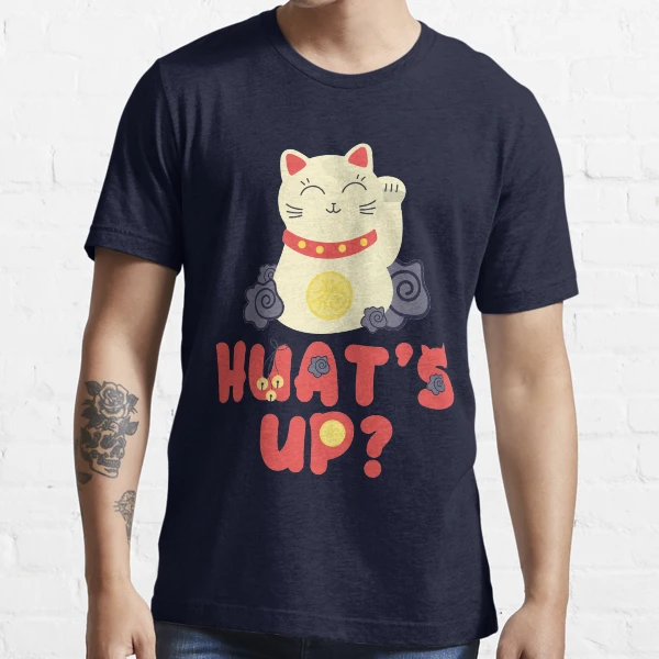 Chinese lucky cat t shirt cheap