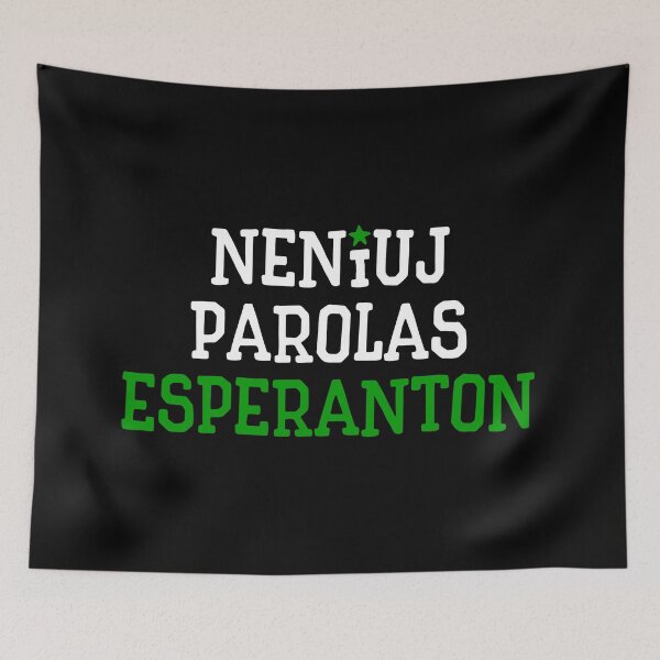 Item preview, Neniuj Parolas Esperanton - Nobody Speaks Esperanto designed and sold by jonizaak.