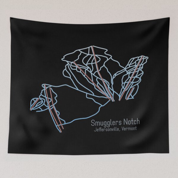 Item preview, Smugglers Notch Trail Map designed and sold by ChasingGnarnia.