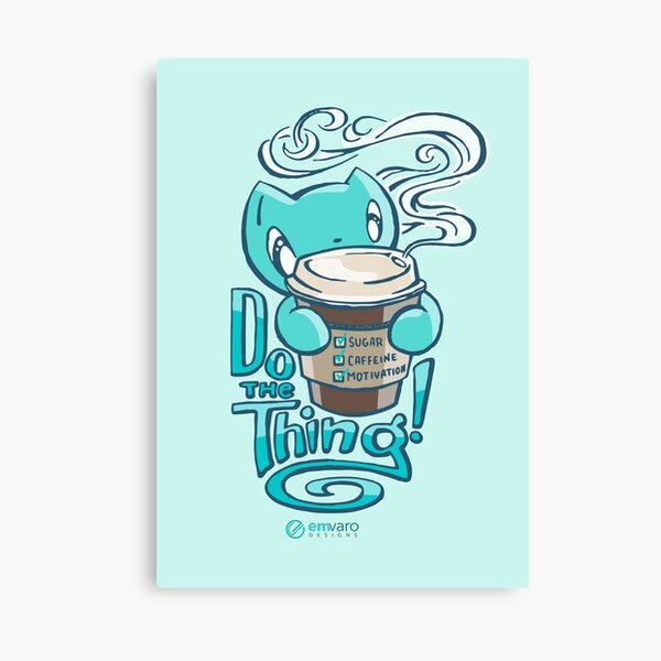 Scribbles: DO THE THING Canvas Print