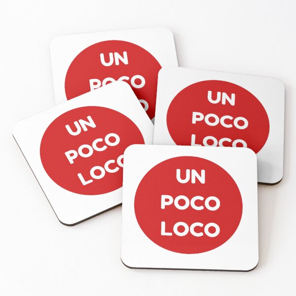 Item preview, UN POCO LOCO (RED) designed and sold by Inspirationmotivation.