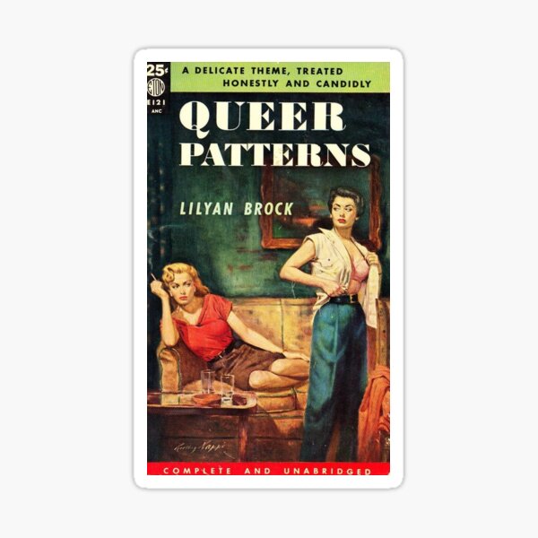 Item preview, Lesbian Pulp Fiction -- Queer Patterns designed and sold by marthadobie.