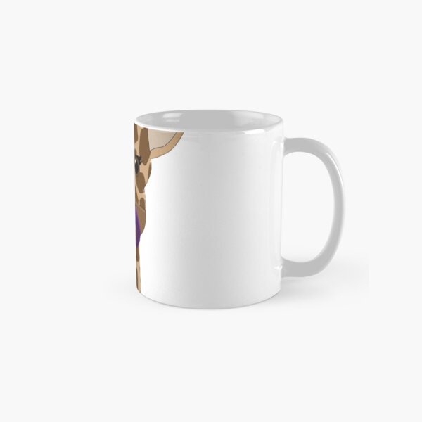 Giraffe Hug Solo Classic Mug