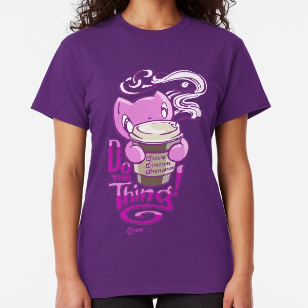 Scribbles: DO THE THING (pink) Classic T-Shirt