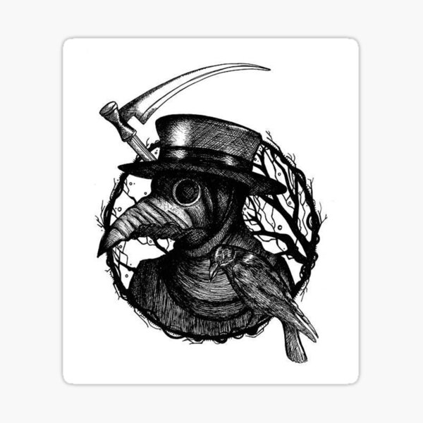 Doctor of the Plague Sticker