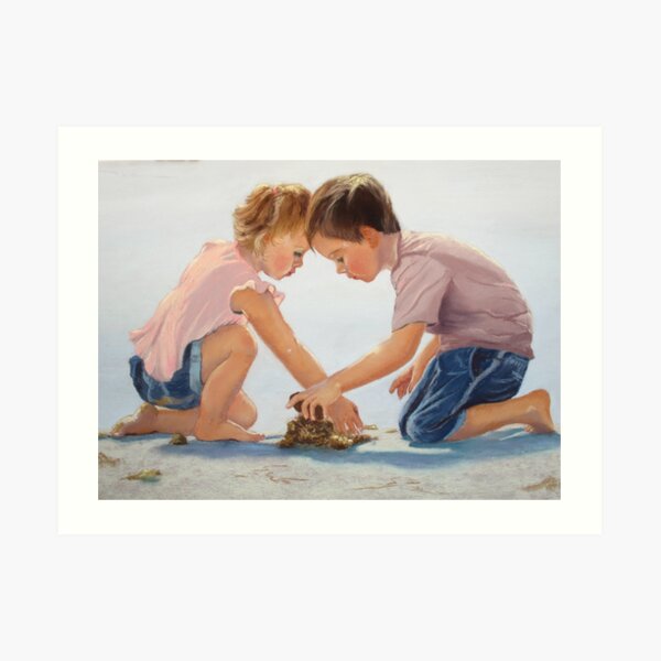 Sun Seekers Art Print