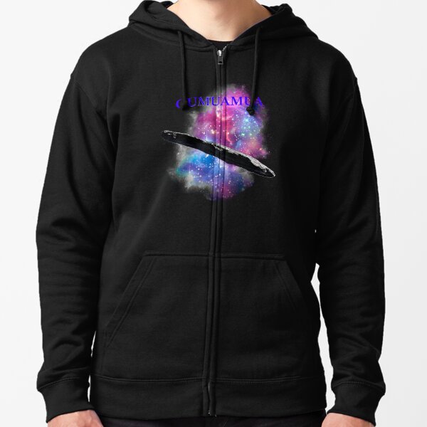 Oumuamua - First Interstellar Object Zipped Hoodie