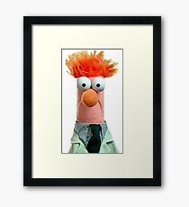 Beaker Muppet Framed Print