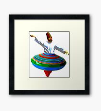 Whirling Dervish Framed Print