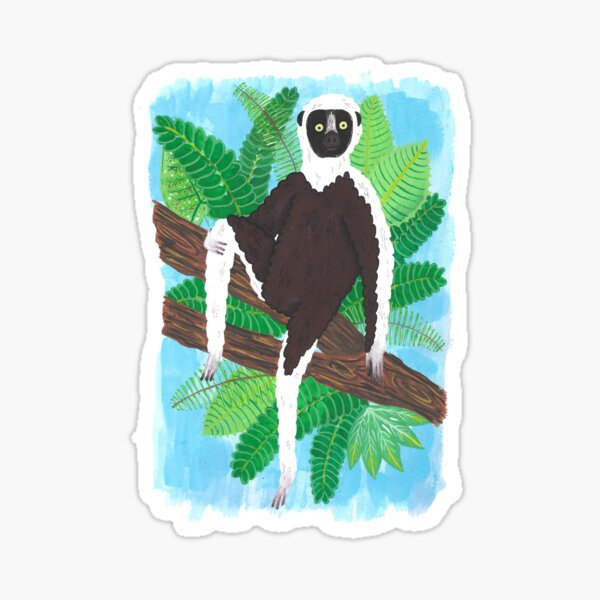 Lemur Sticker