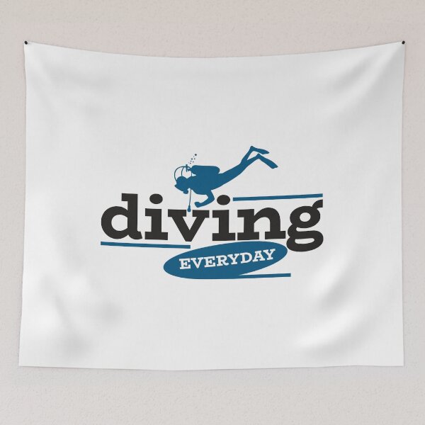 Item preview, Diver Diving Instructor Underwater Oxygen Gift designed and sold by design2try.