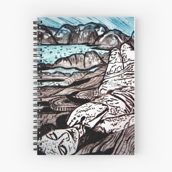Item preview,  The Lady is the Landscape - Drypoint Etching designed and sold by Belinda "BillyLee" NYE (Printmaker).