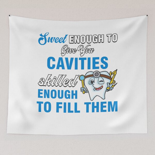 Item preview, Dentist dental technician tooth teeth cavities gift designed and sold by design2try.