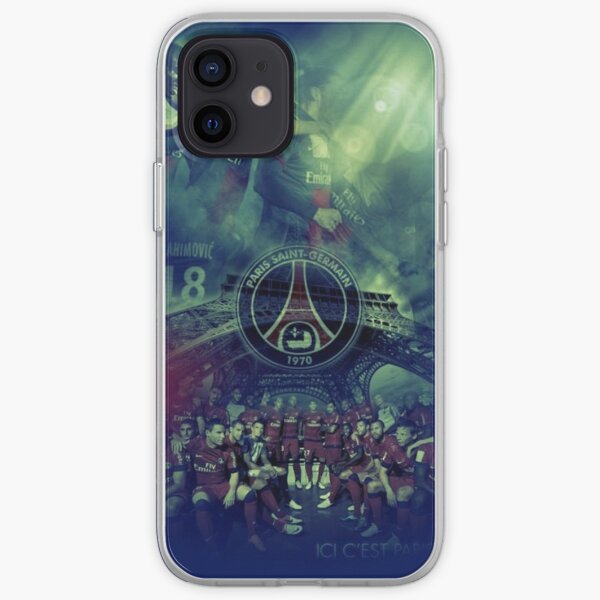 Illustration PSG Art Coque souple iPhone